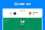 浙江vs铜梁龙首发：5外援PK！王钰栋先发，迪马塔出战 向余望伤缺