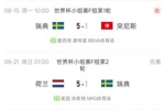 归零！瑞典上场5-1大胜突尼斯 本场1-5不敌荷兰净胜球清零